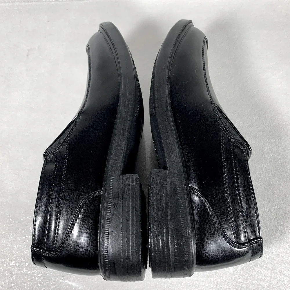 Deer Stags Boys Black Slip-On Dress Loafer